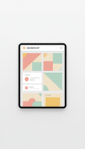 Digital Membership Dashboard For Tablet